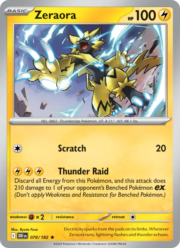 Zeraora from sv10
