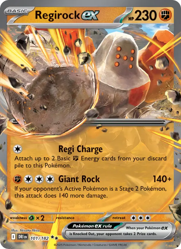 Regirock ex — Regirock Ex