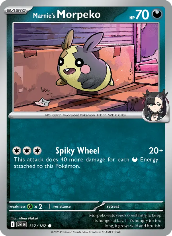 Marnie's Morpeko from sv10