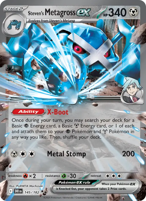 Steven's Metagross ex from sv10
