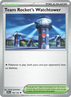 Team Rocket's Watchtower #180