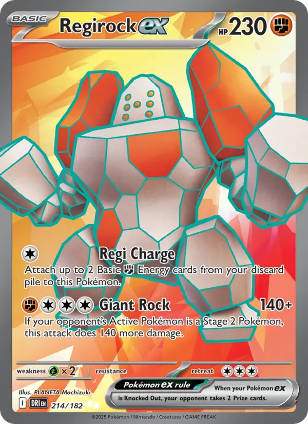 Regirock ex from sv10