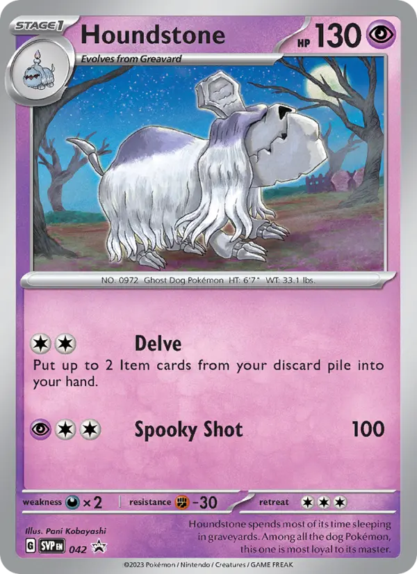 Houndstone from svp