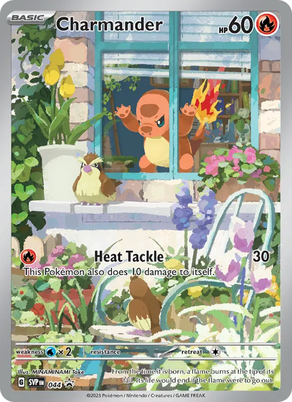 Charmander Pokemon card from SVP Black Star Promos