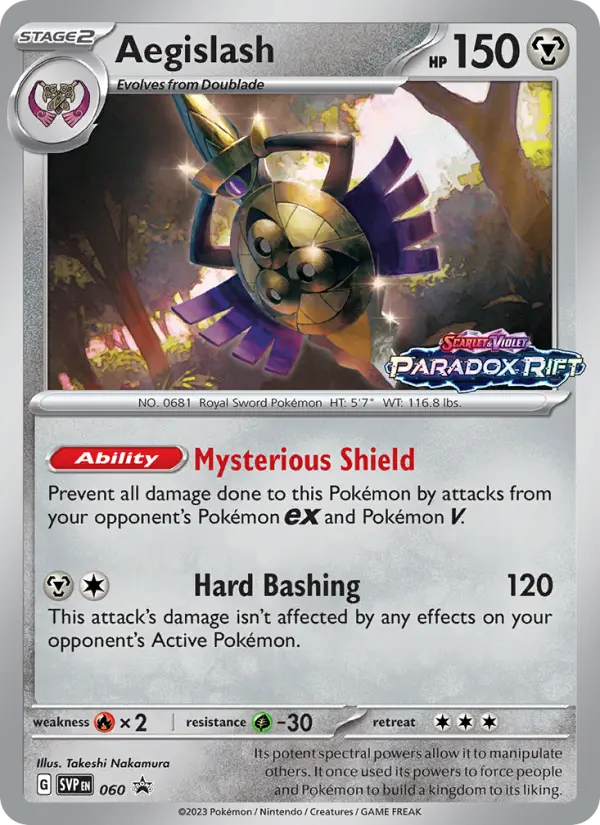 Aegislash from svp