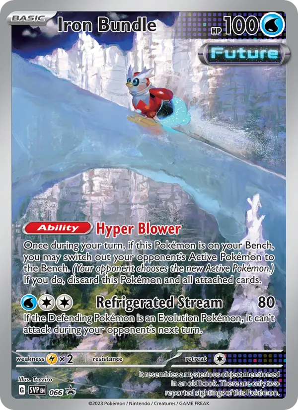 Iron Bundle Pokemon card from SVP Black Star Promos