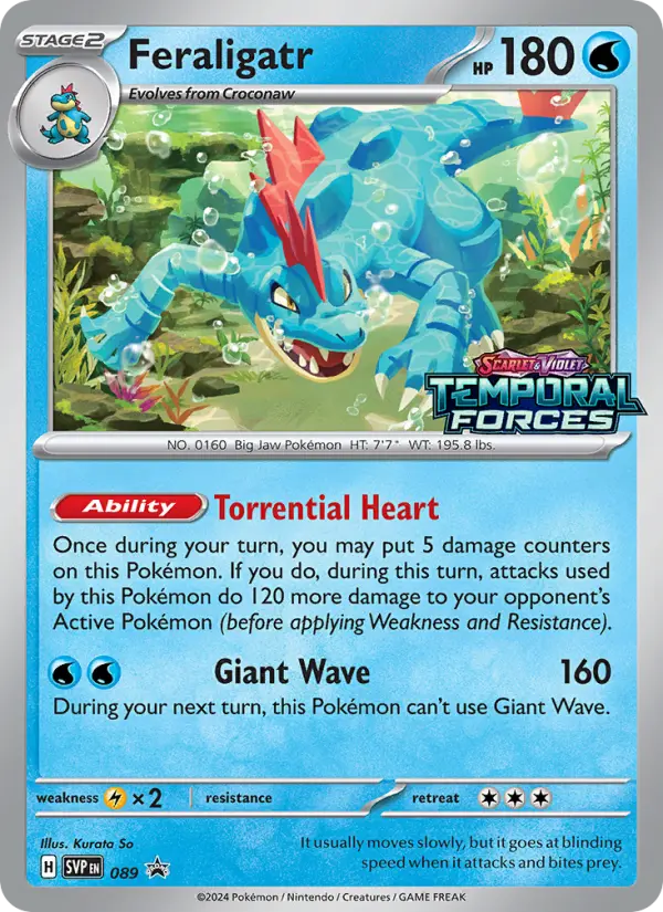 Feraligatr from svp