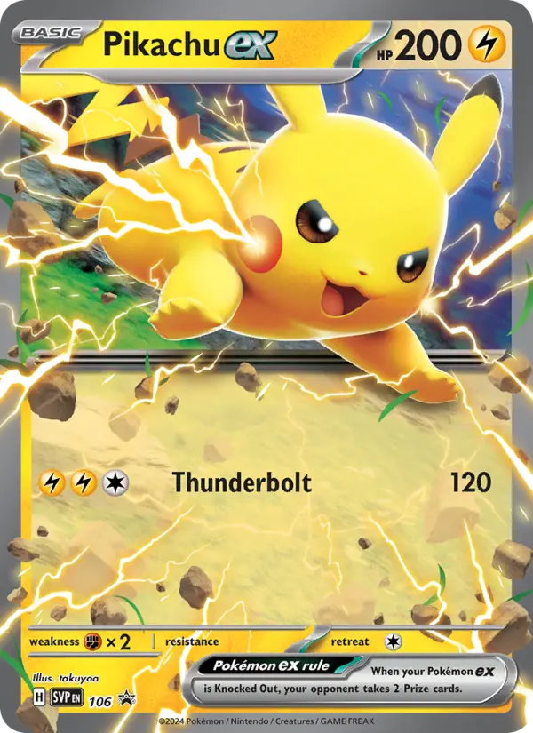 Pikachu ex from svp