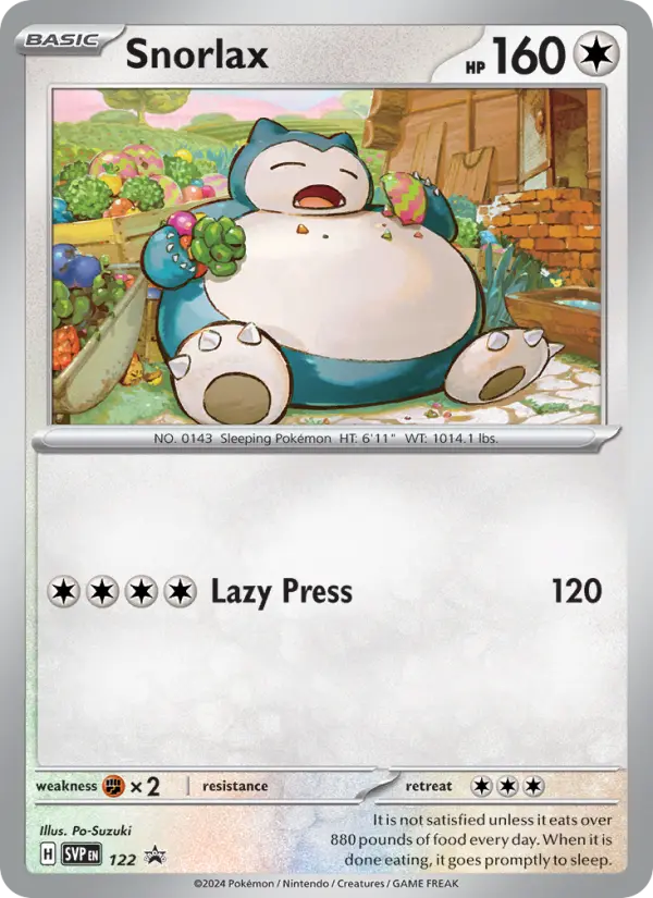 Snorlax from svp