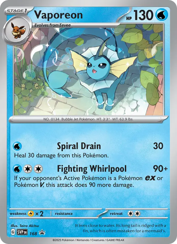 Vaporeon from svp