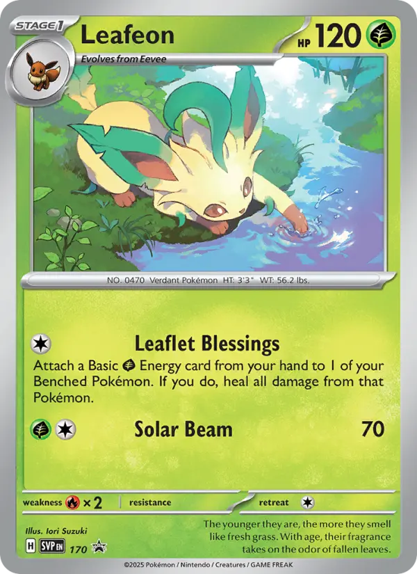Leafeon from svp