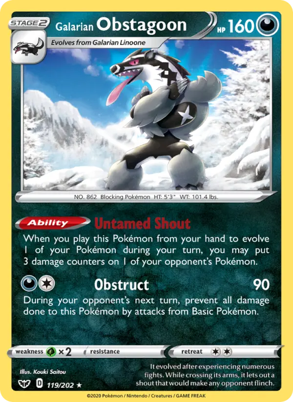 Galarian Obstagoon from swsh1