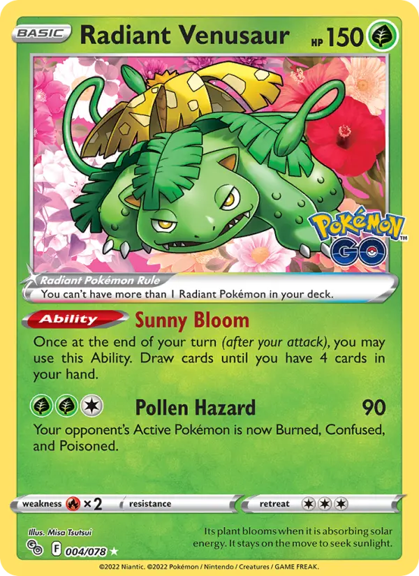 Radiant Venusaur from swsh10.5