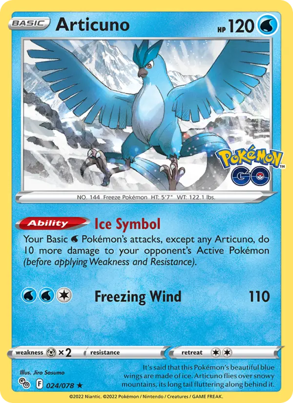 Articuno from swsh10.5