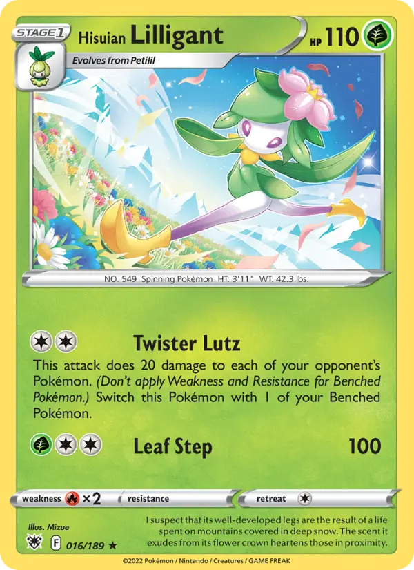 Hisuian Lilligant from swsh10