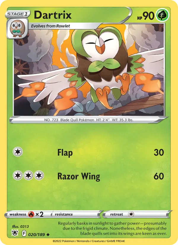 Dartrix from swsh10
