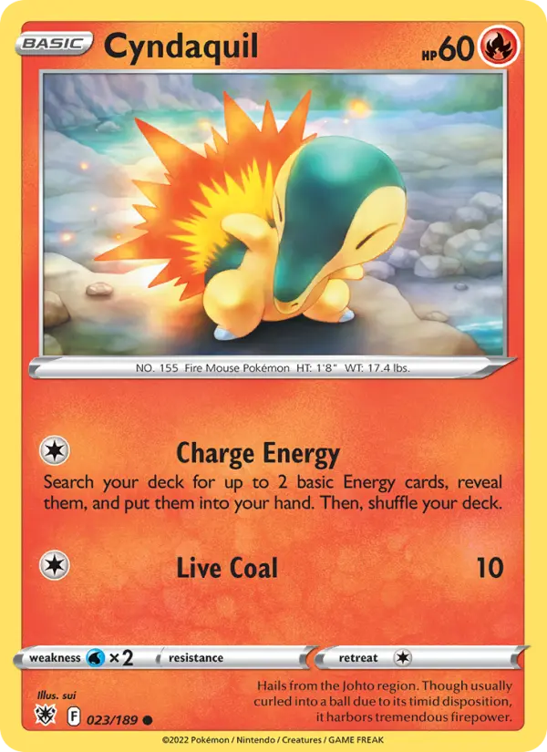 Cyndaquil from swsh10