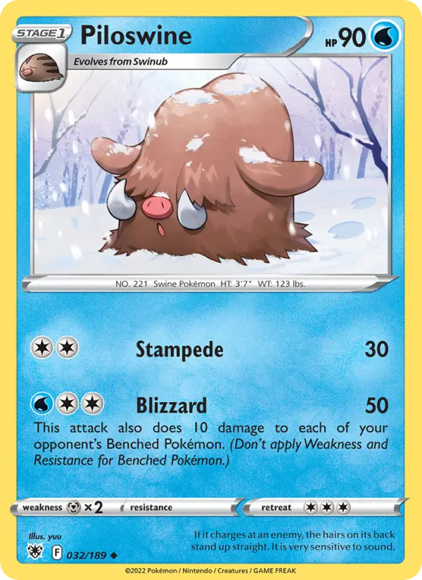 Piloswine from swsh10