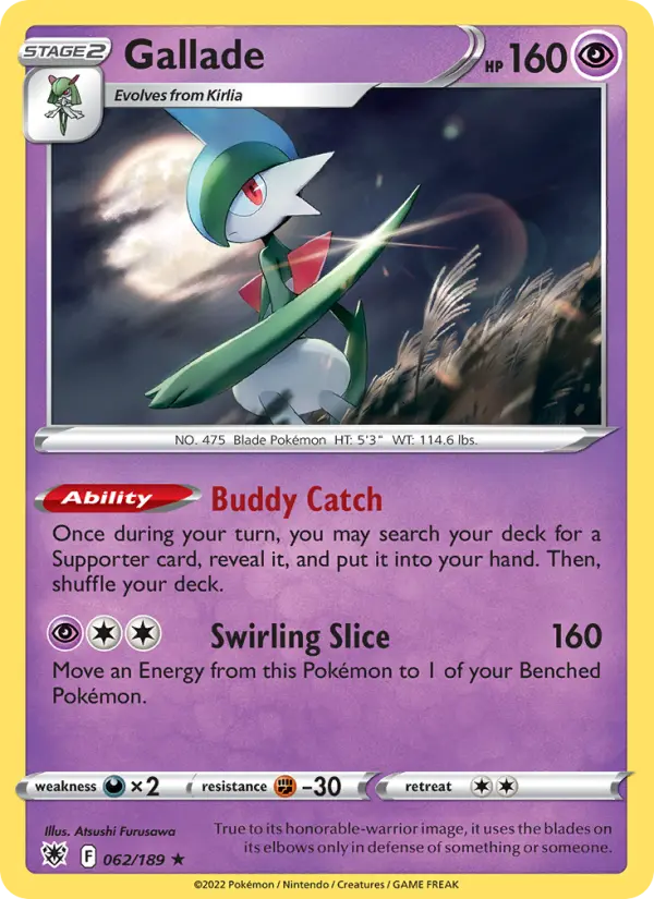 Gallade from swsh10