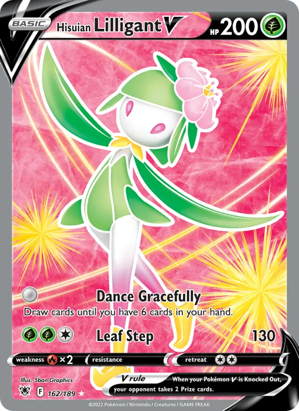 Hisuian Lilligant V from swsh10