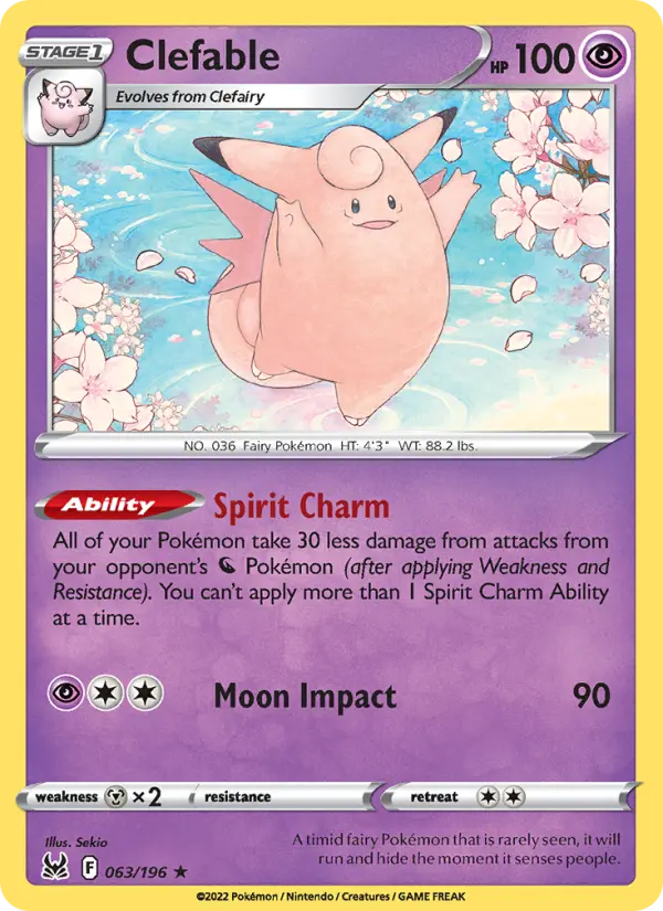 Clefable from swsh11