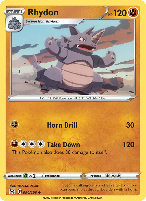 Rhydon from swsh11