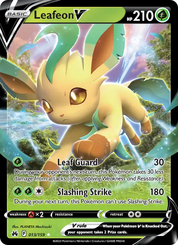 Leafeon V from swsh12.5