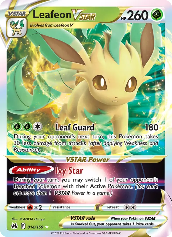 Leafeon VSTAR from swsh12.5