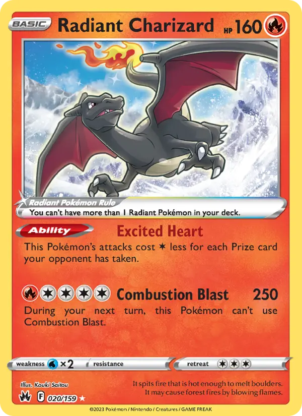 Radiant Charizard from swsh12.5