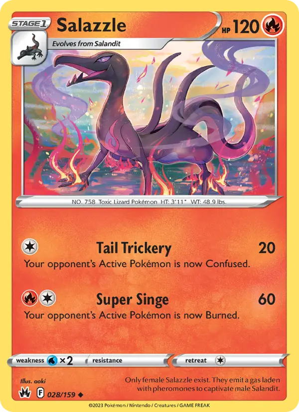 Salazzle from swsh12.5