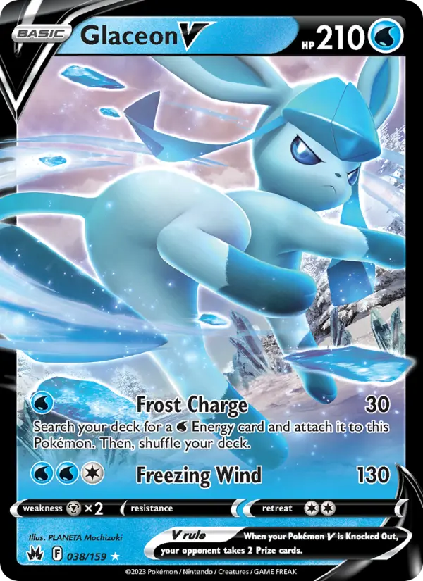 Glaceon V from swsh12.5