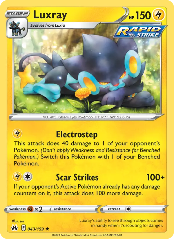 Luxray from swsh12.5