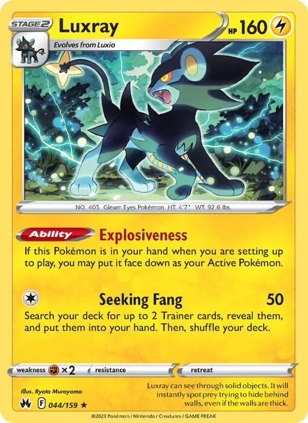 Luxray from swsh12.5
