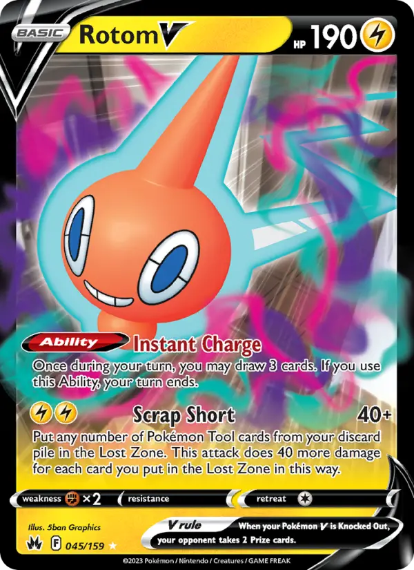 Rotom V from swsh12.5