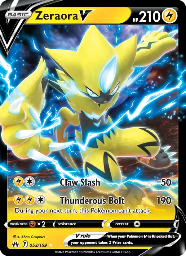 Zeraora V from swsh12.5