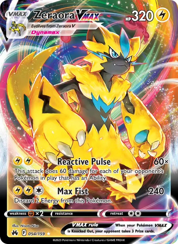 Zeraora VMAX from swsh12.5