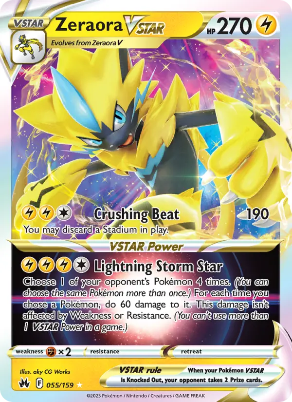 Zeraora VSTAR from swsh12.5
