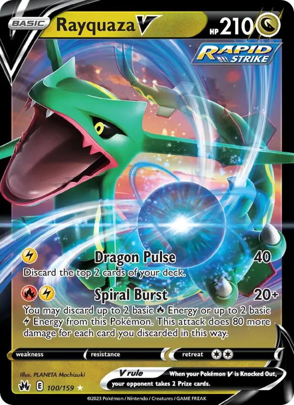 Rayquaza V from swsh12.5