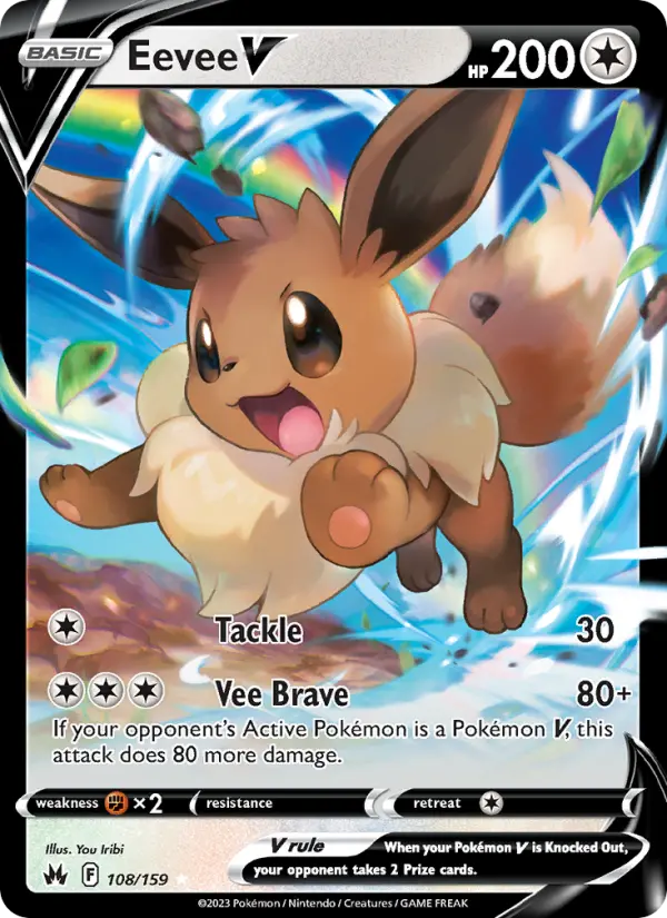 Eevee V from swsh12.5