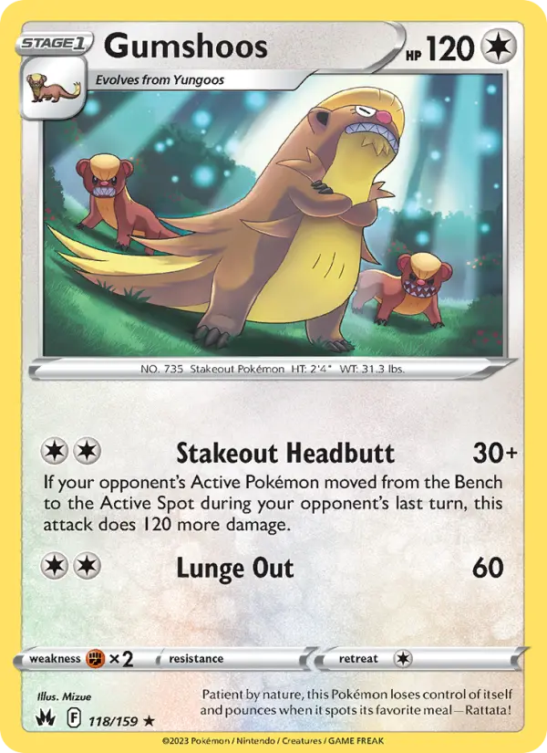 Gumshoos from swsh12.5
