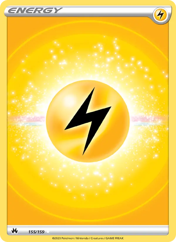 Lightning Energy Pokemon card from Crown Zenith
