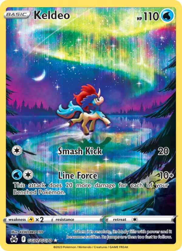 Keldeo from swsh12.5