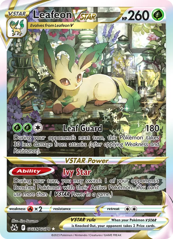 Leafeon VSTAR from swsh12.5