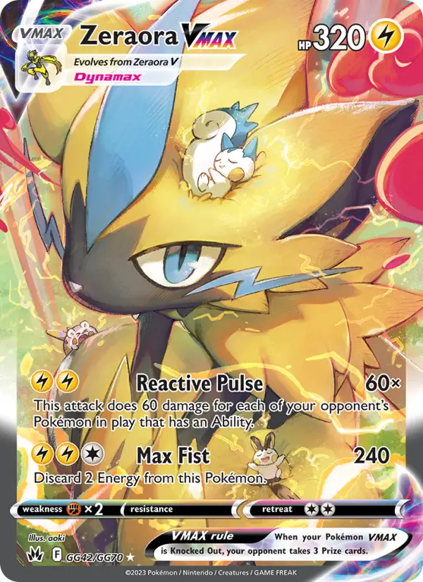 Zeraora VMAX from swsh12.5