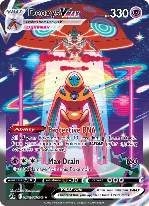 Deoxys VMAX from swsh12.5
