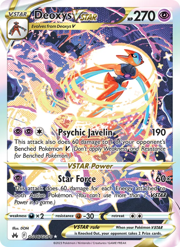 Deoxys VSTAR from swsh12.5