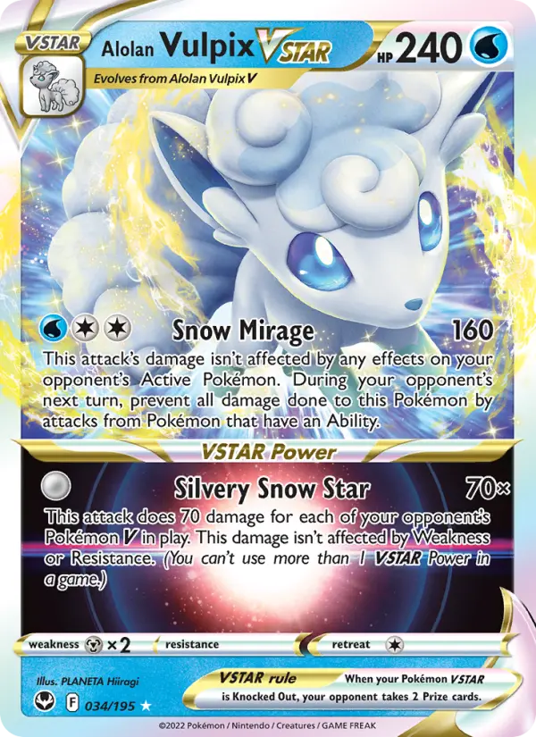 Alolan Vulpix VSTAR from swsh12