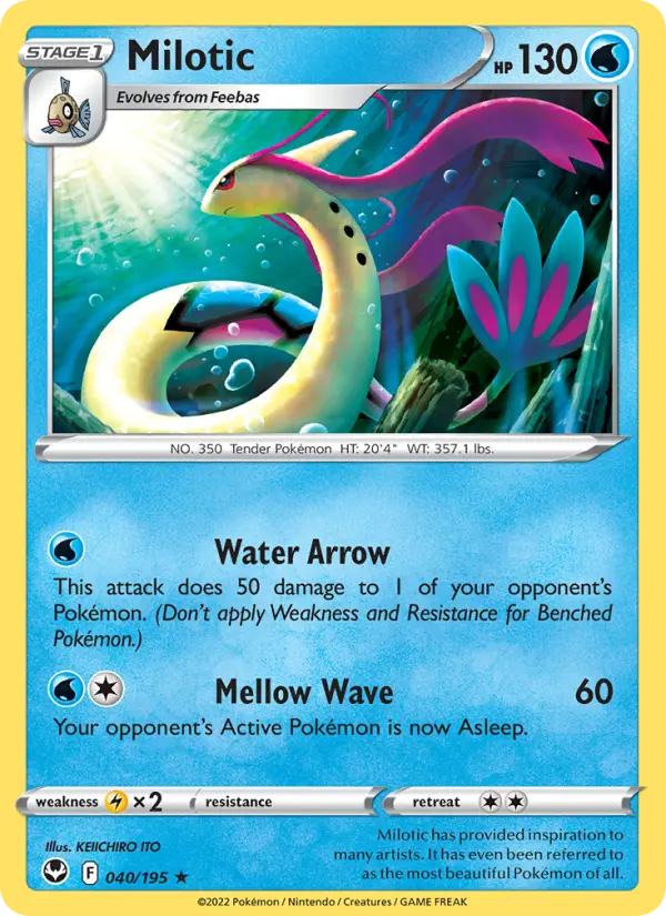 Milotic from swsh12