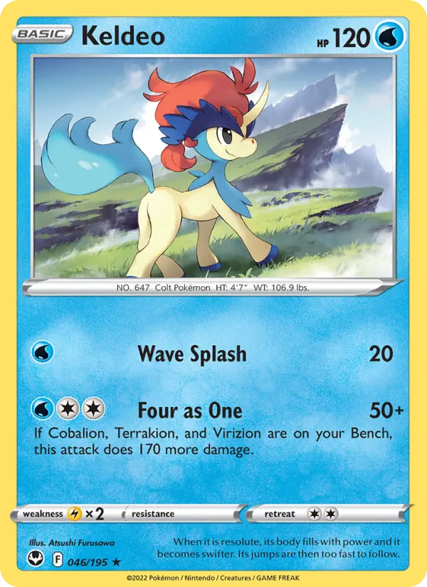 Keldeo from swsh12