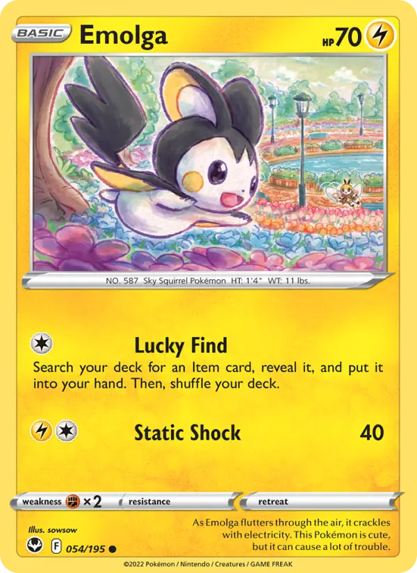 Emolga from swsh12